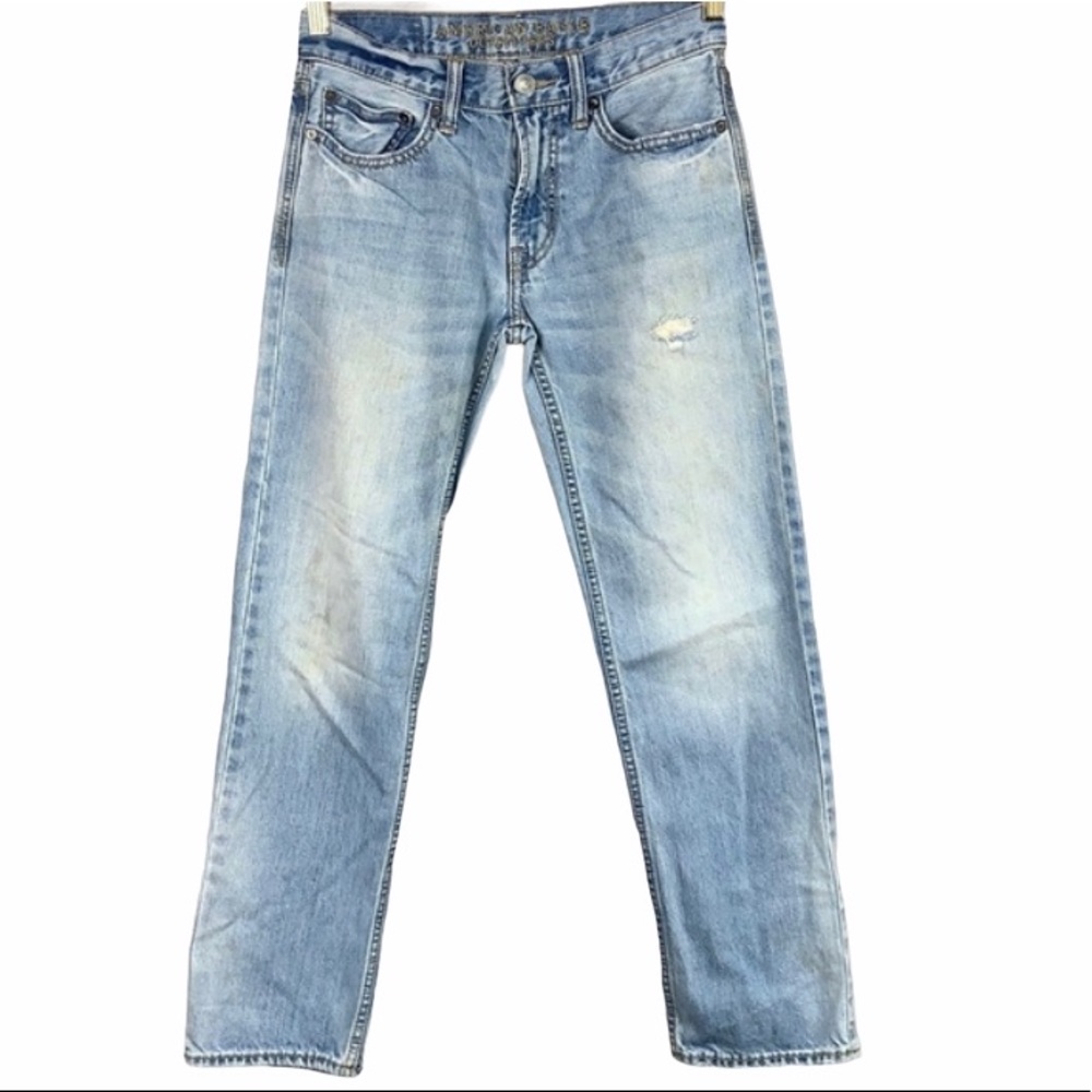 American Eagle 26/28 Slim Straight Jeans -398